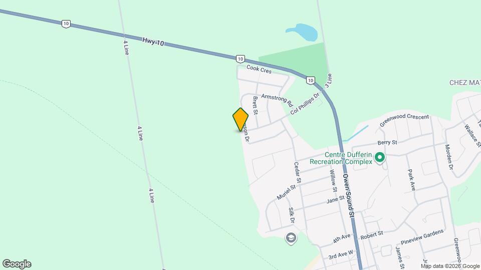 173 Johnson Dr Map and Location Details