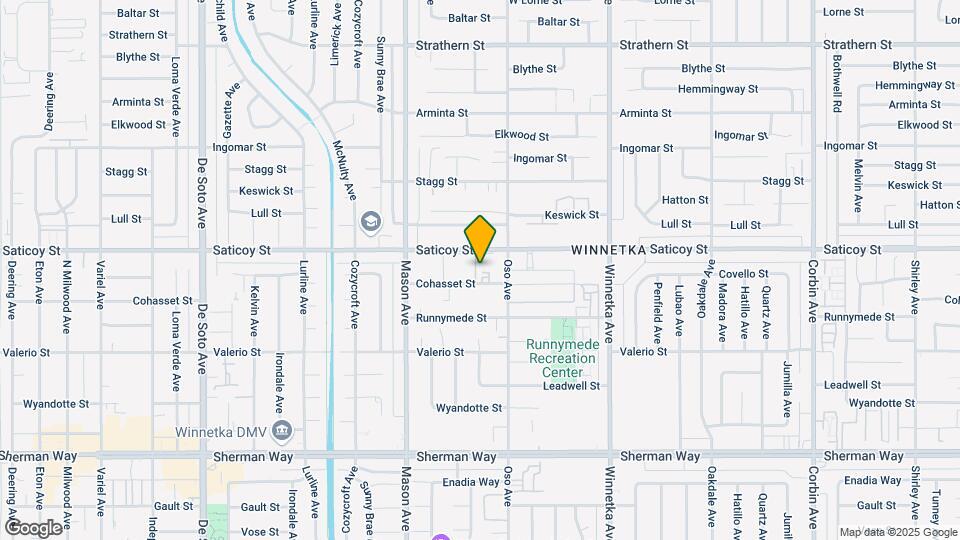20334 Saticoy St Mapa y Detalles de la Ubicación