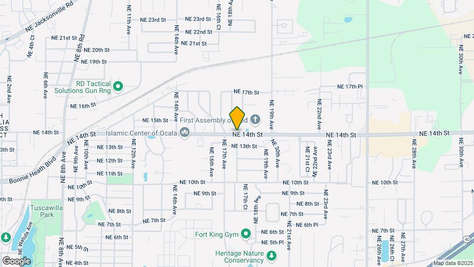1733 NE 14th St Map and Location Details