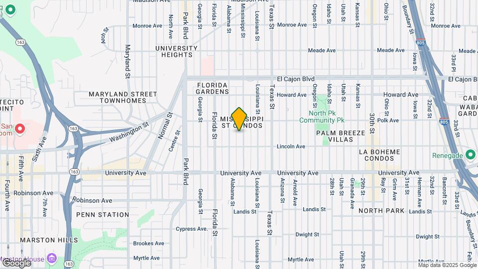 4046 Mississippi St. Map and Location Details