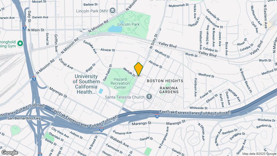 1456 N Soto St, Unit 1456 Map and Location Details
