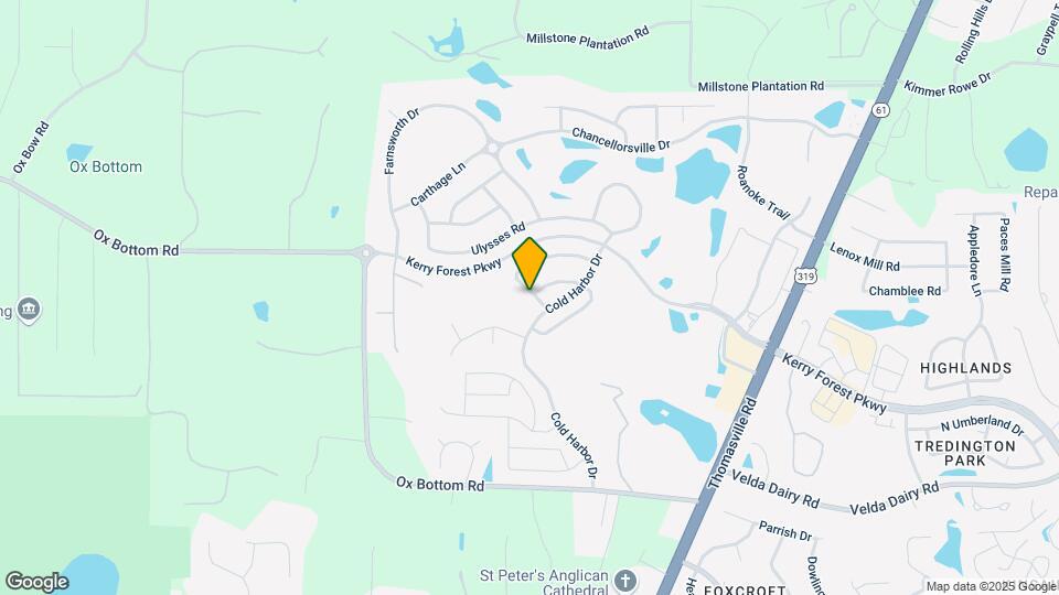 2522 Manassas Way Map and Location Details