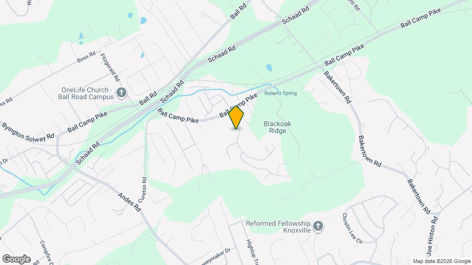 2009 Cascade Falls Ln Map and Location Details