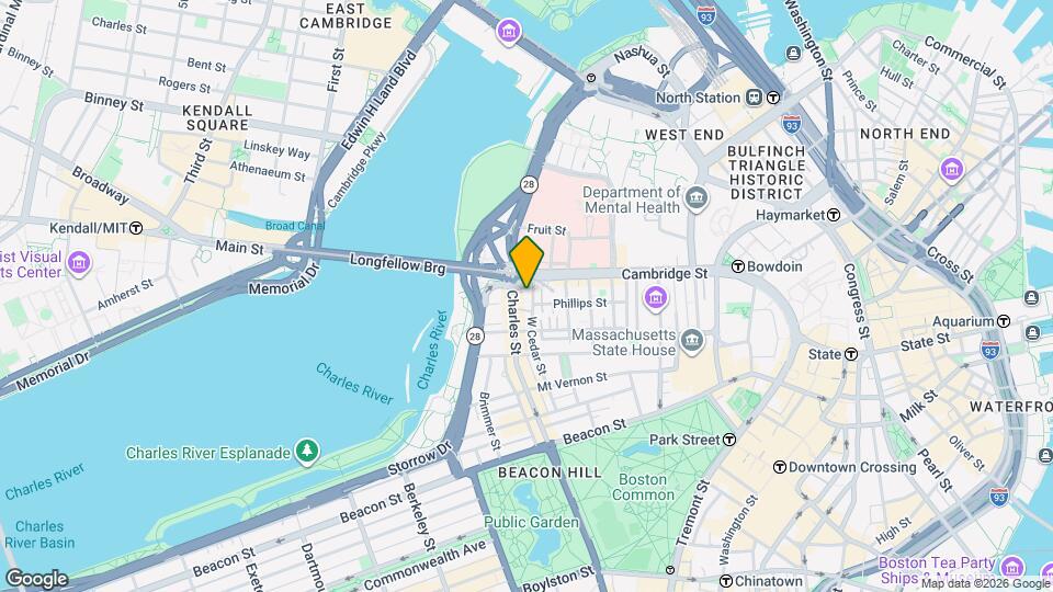 90 W Cedar St Mapa y Detalles de la Ubicación