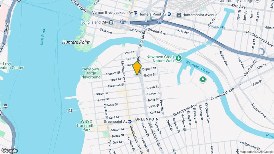 184 Eagle St Mapa y Detalles de la Ubicación