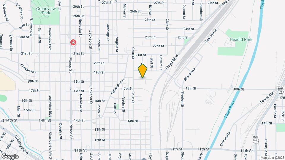 1202 18th St Map and Location Details