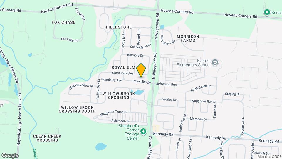 8180 Royal Elm Dr Map and Location Details