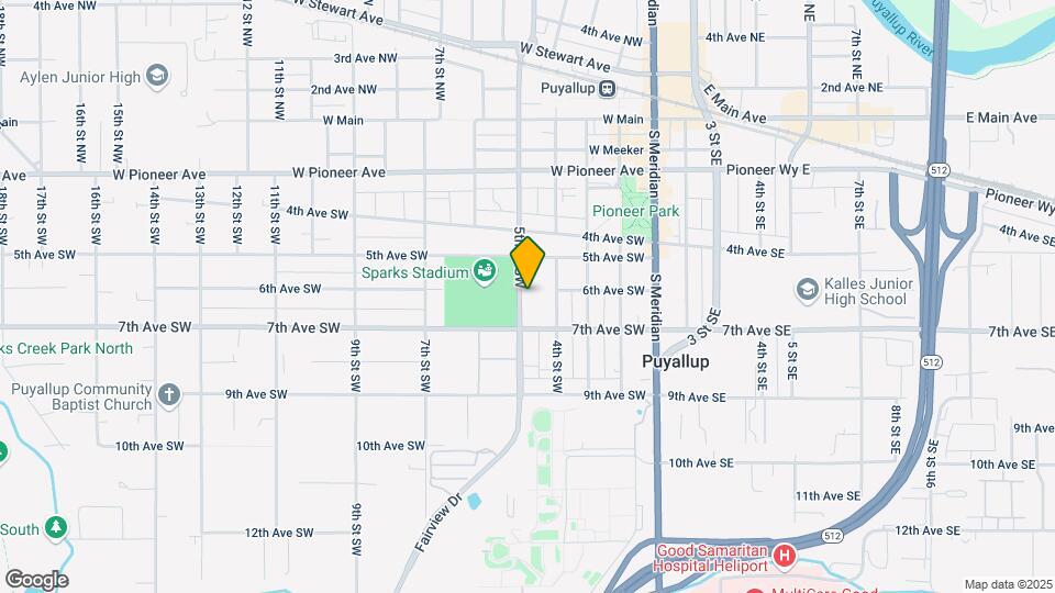 601 5th St Map and Location Details