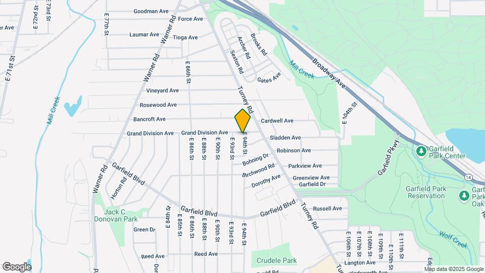 9324 Grand Division Ave Map and Location Details