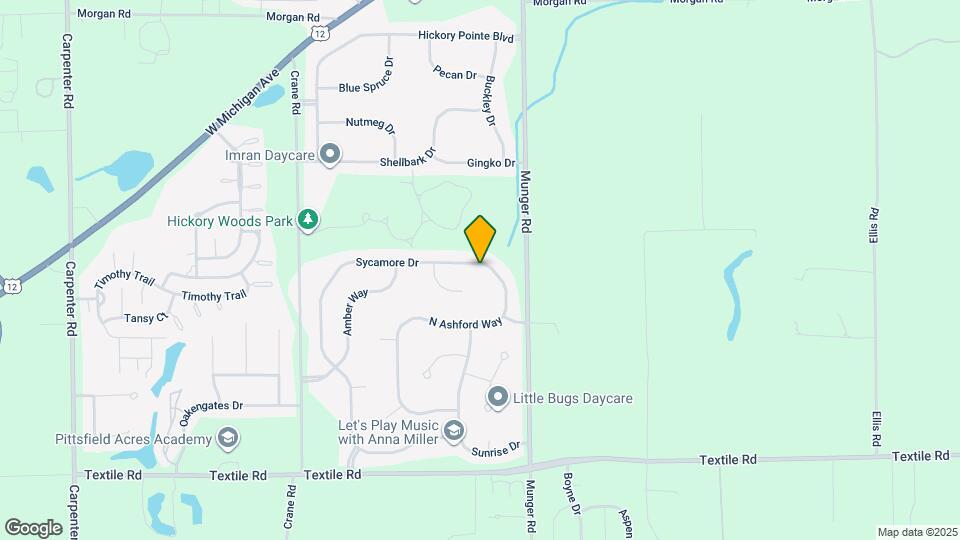 4838 Sycamore Dr Map and Location Details