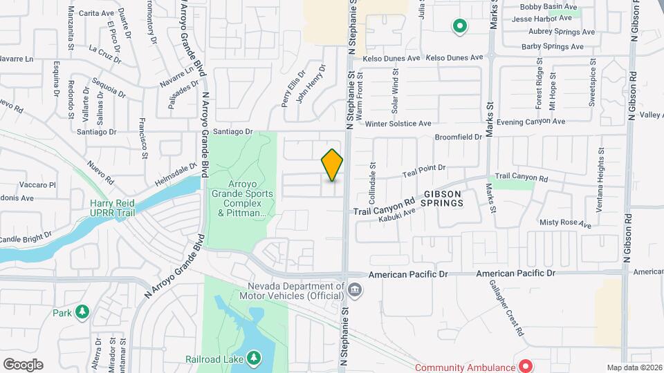 263 S Summer Meadow St Map and Location Details