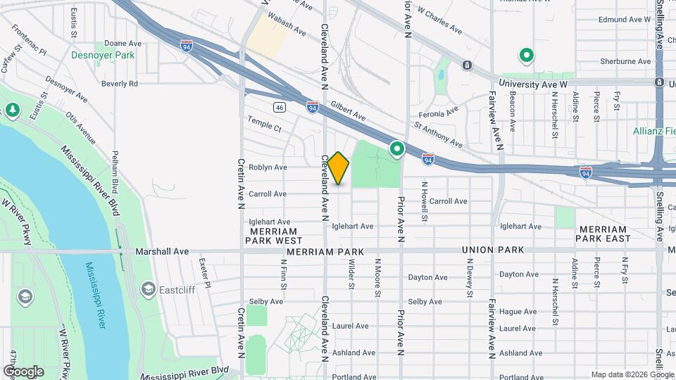 2043 Carroll Ave Map and Location Details