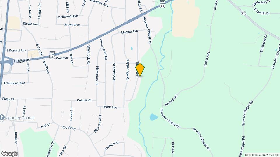 1517 Timberlane Map and Location Details