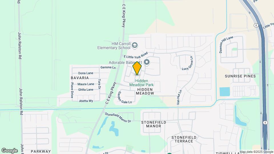 9926 Myrtle Field Ln Map and Location Details