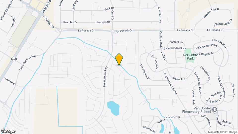 7860 Hoback Dr Map and Location Details