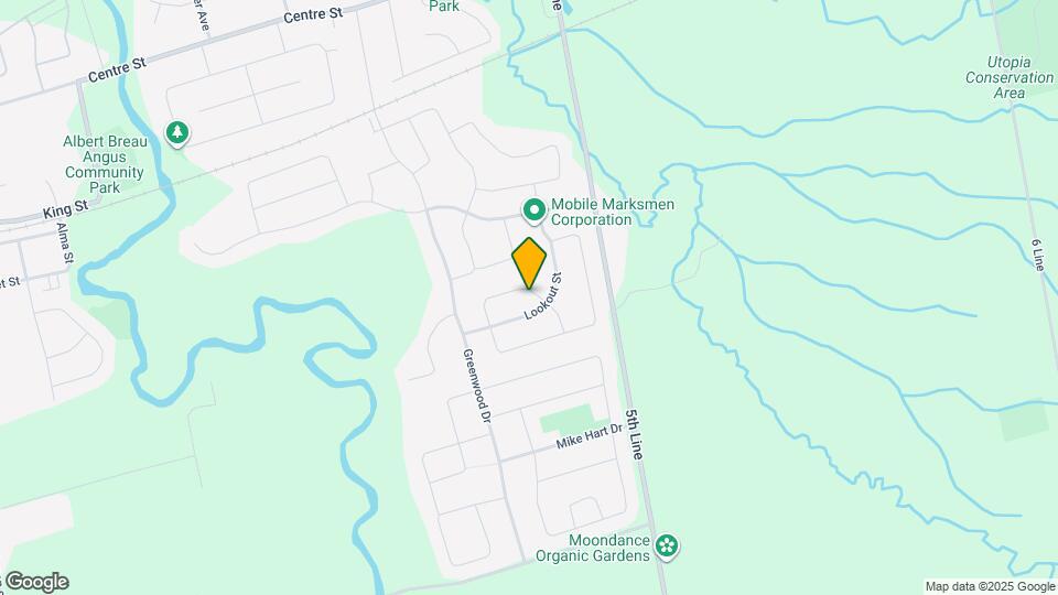 9 Admiral Crescent Map and Location Details