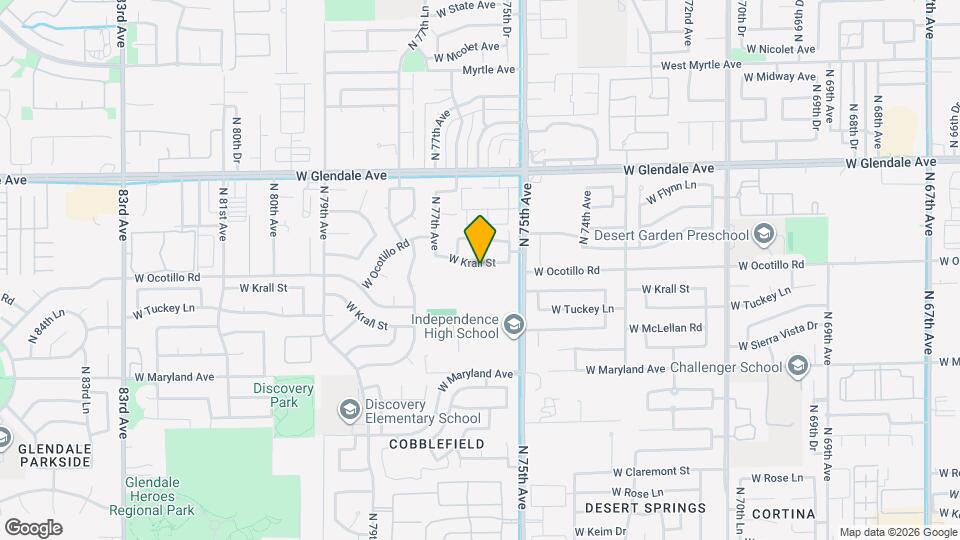 7583 W Krall St Mapa y Detalles de la Ubicación