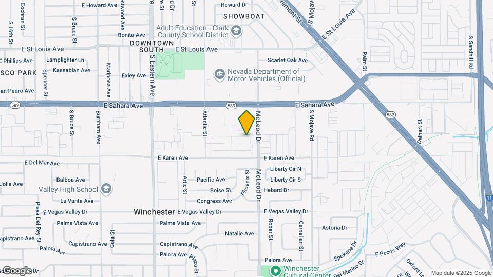 2896 Klinger Cir Map and Location Details