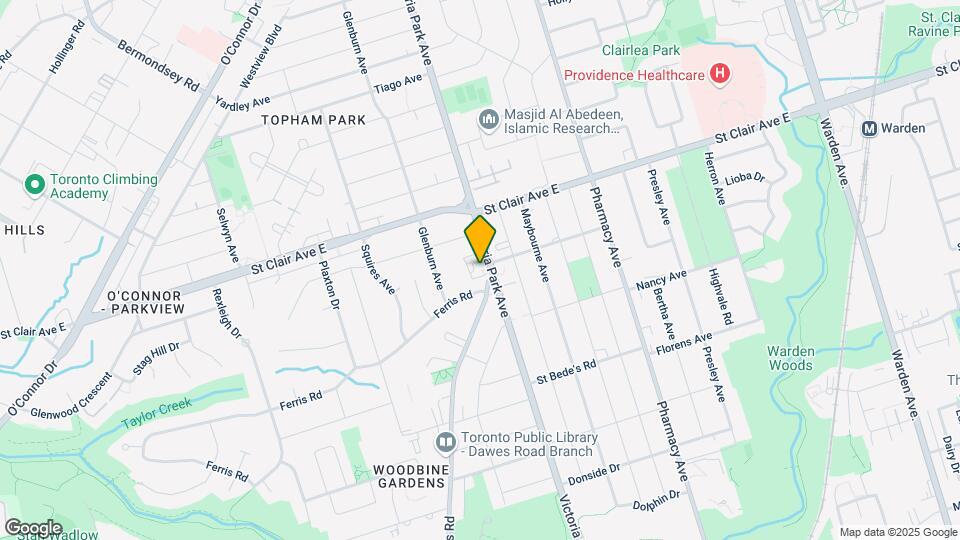 608 Dawes Rd Map and Location Details