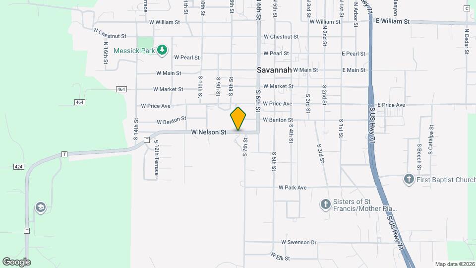 702 W Nelson St Map and Location Details