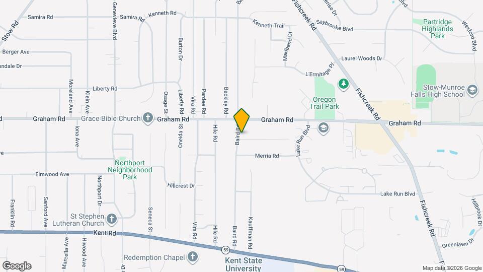 2535 Sears Rd Map and Location Details