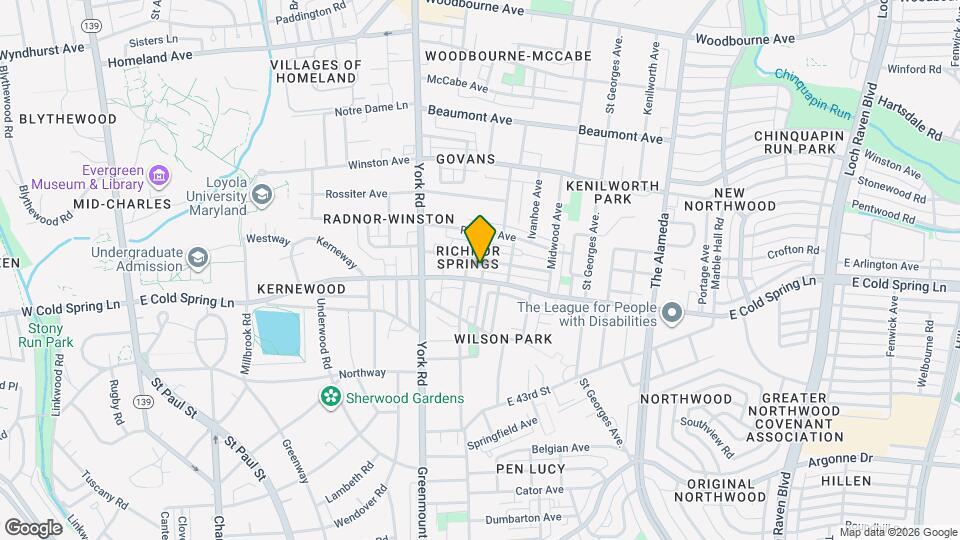 4754 Alhambra Ave Map and Location Details