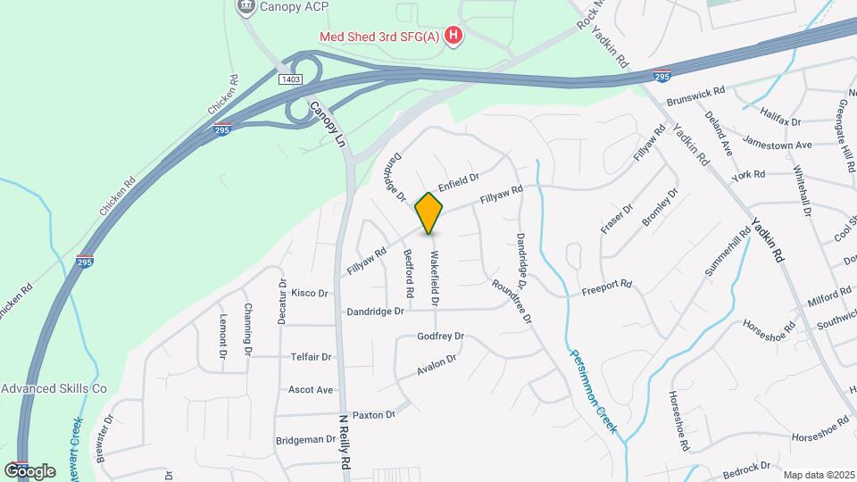 643 Wakefield Dr Map and Location Details