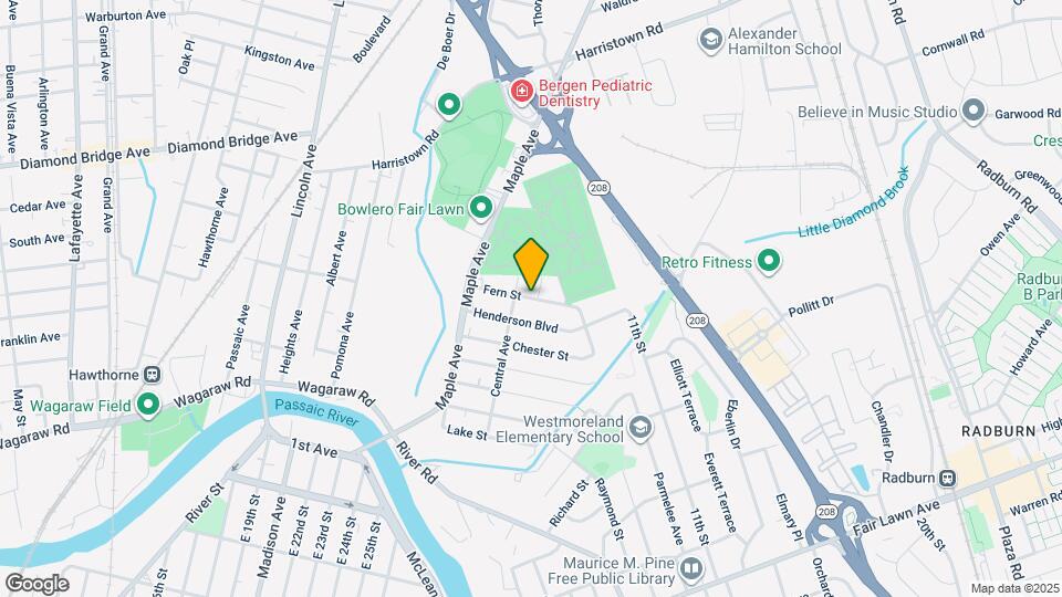 8-17 Fern St Mapa y Detalles de la Ubicación