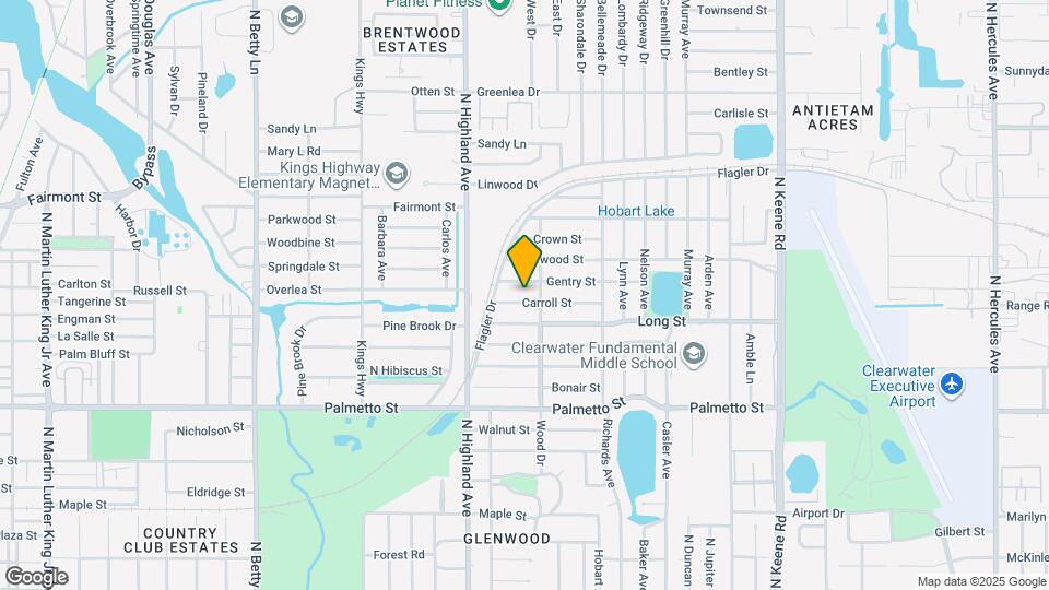 1542 Carroll St Map and Location Details