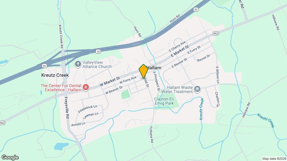 100 S Broad St Mapa y Detalles de la Ubicación