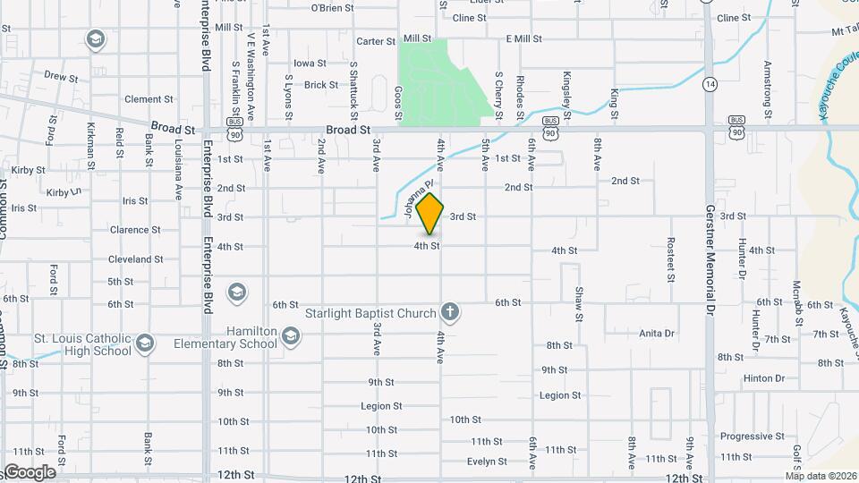 1917 4th St Map and Location Details