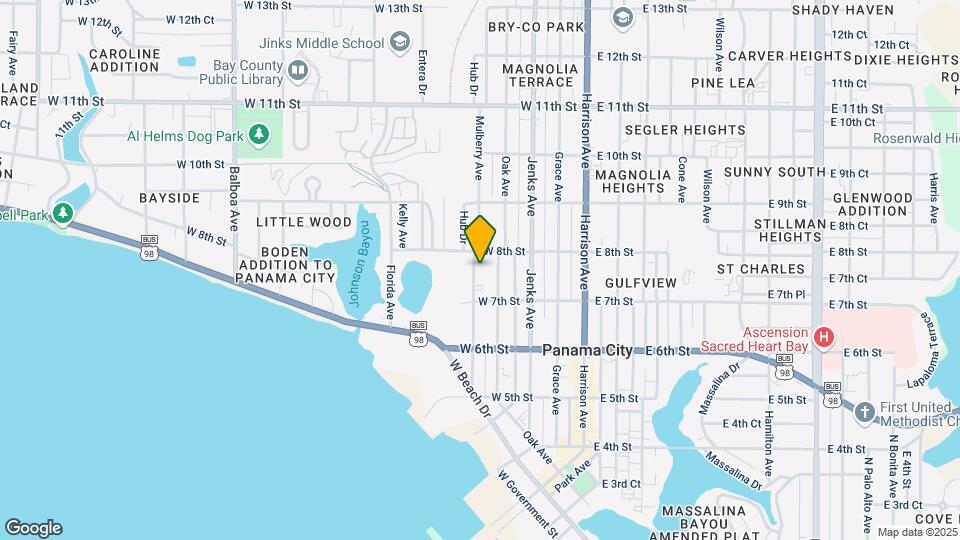 728 Mulberry Ave-Unit -A Map and Location Details