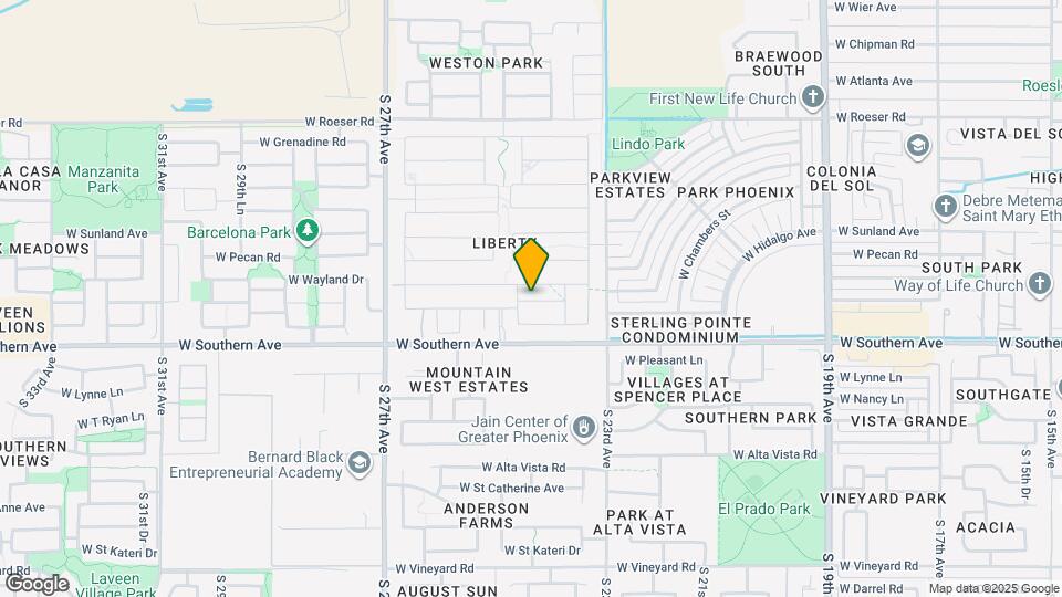 2430 W Jessica Ln Map and Location Details