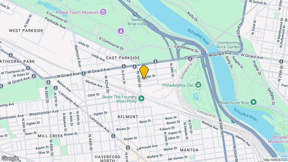 3971 Wyalusing Ave Map and Location Details