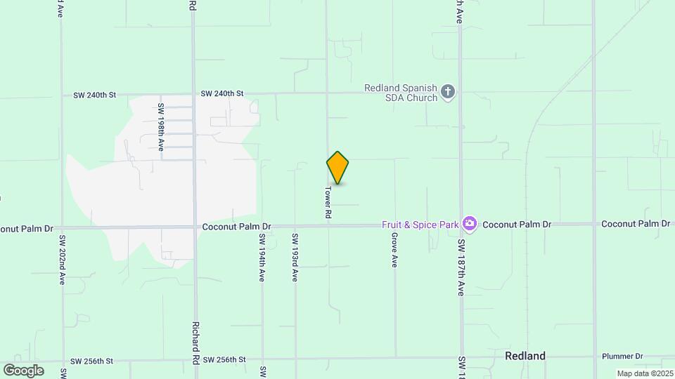 24545 SW 192nd Ave Map and Location Details