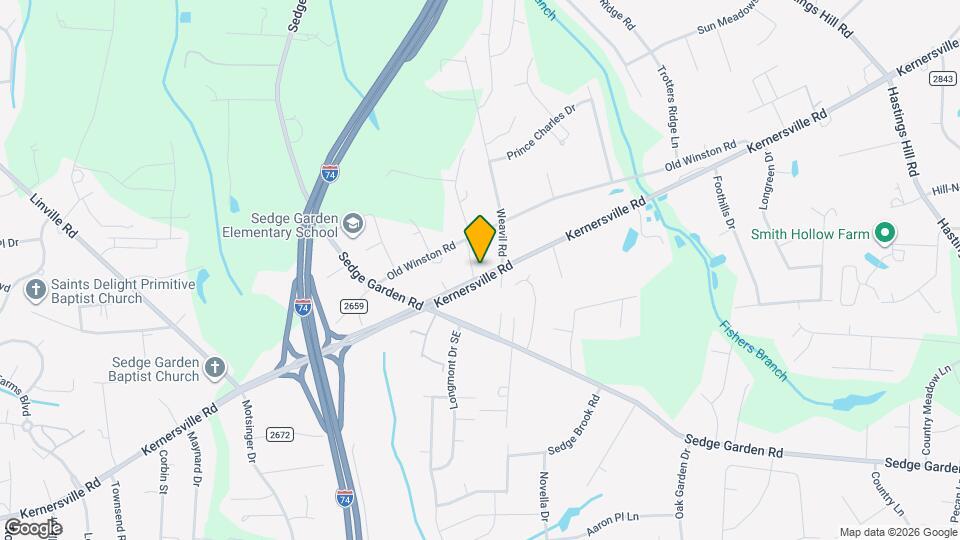 4421 Kernersville Rd Map and Location Details