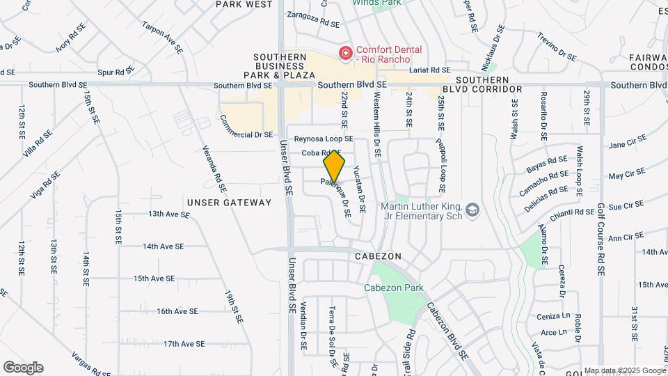 2132 Palenque Dr SE Map and Location Details