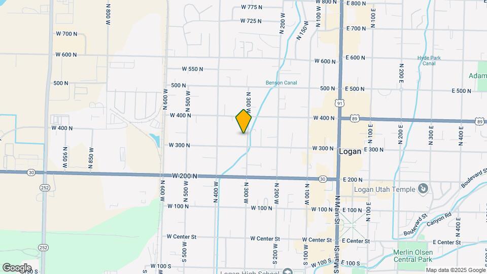 327 N 300 W, Unit 2 Map and Location Details