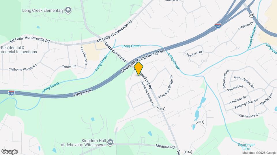 8253 Belmont Stables Dr Map and Location Details