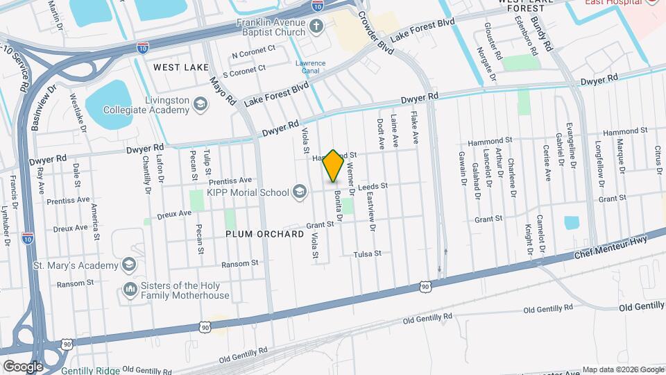 4700 Bonita Dr Mapa y Detalles de la Ubicación