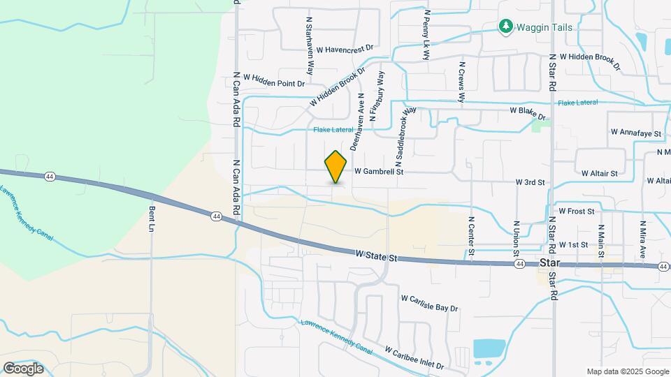 386 N Lagrasse Ln Map and Location Details
