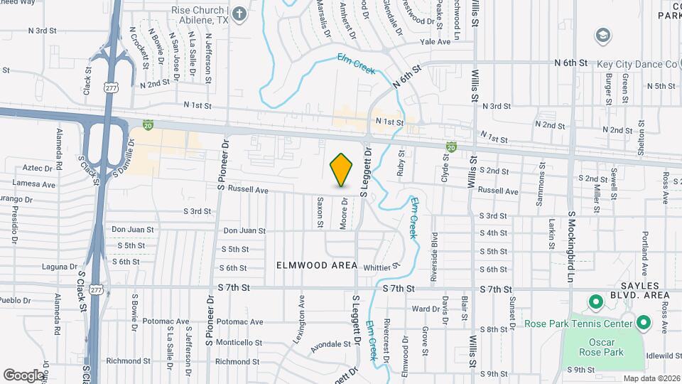 4050 Russell Ave Map and Location Details