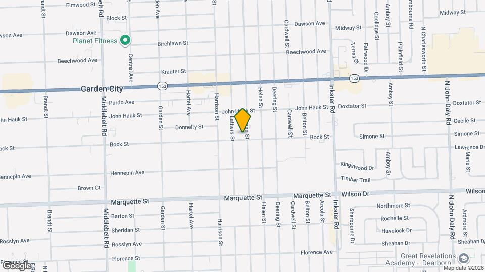 1713 Gilman St Map and Location Details