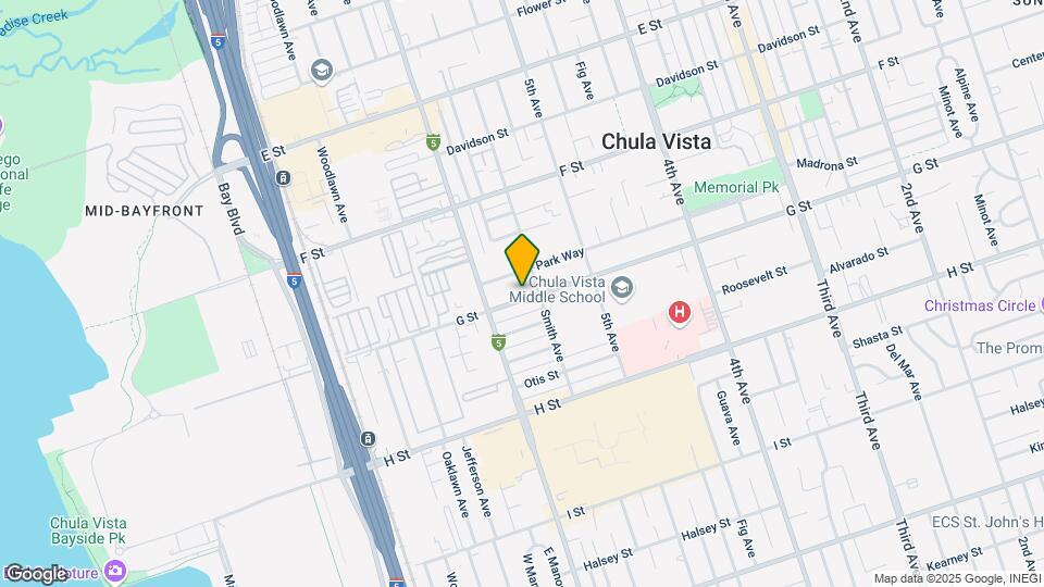 553-561 565 G St Map and Location Details