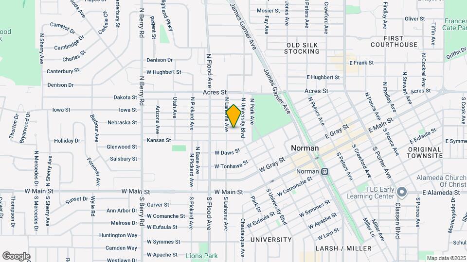 418 Nebraska St Map and Location Details