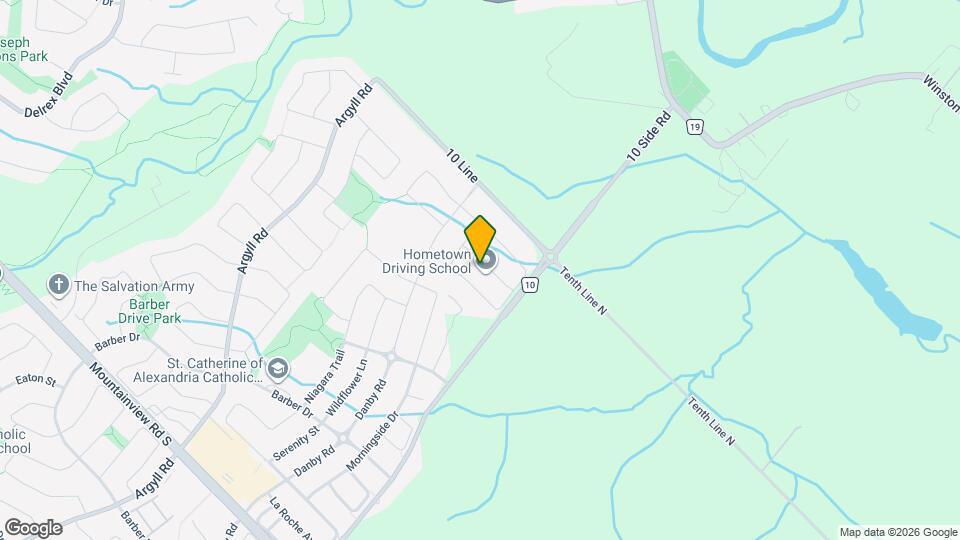 17 Overstone Rd Map and Location Details