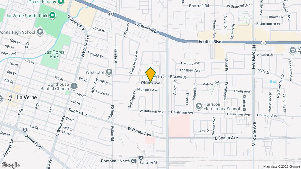 196 Whitney Ave Map and Location Details