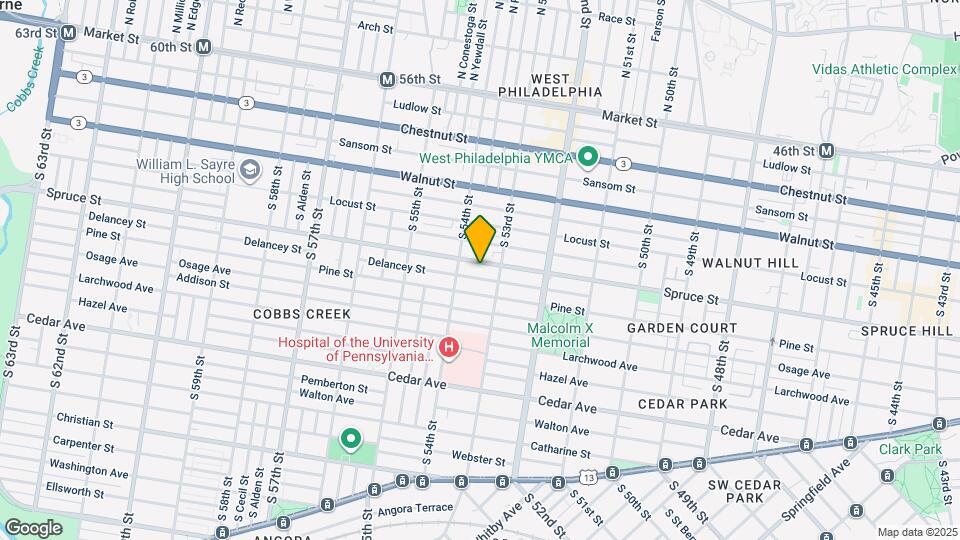 5322 Spruce St Mapa y Detalles de la Ubicación