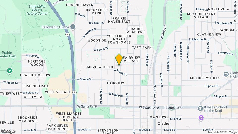 507 N Lincoln St Map and Location Details