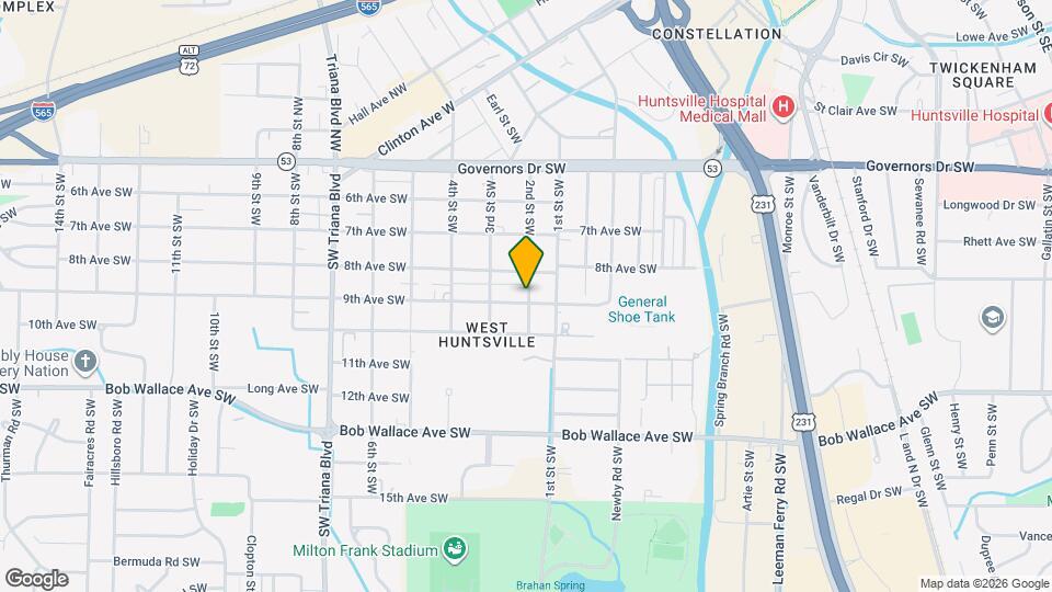 2700 9th Ave SW Map and Location Details